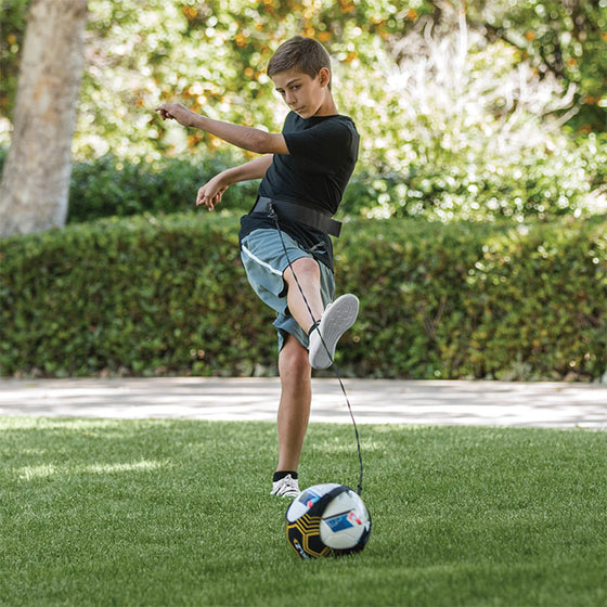 Soccer Star-Kick Solo Soccer Trainer Black-SKLZ New Zealand-SKLZ New Zealand