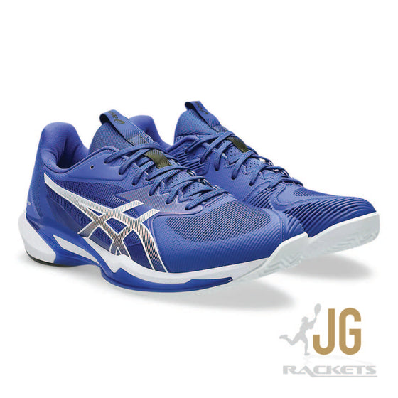 Asics Solution Speed FF 3 (Herringbone) Mens Tennis Shoe Dark Blue/Cobalt