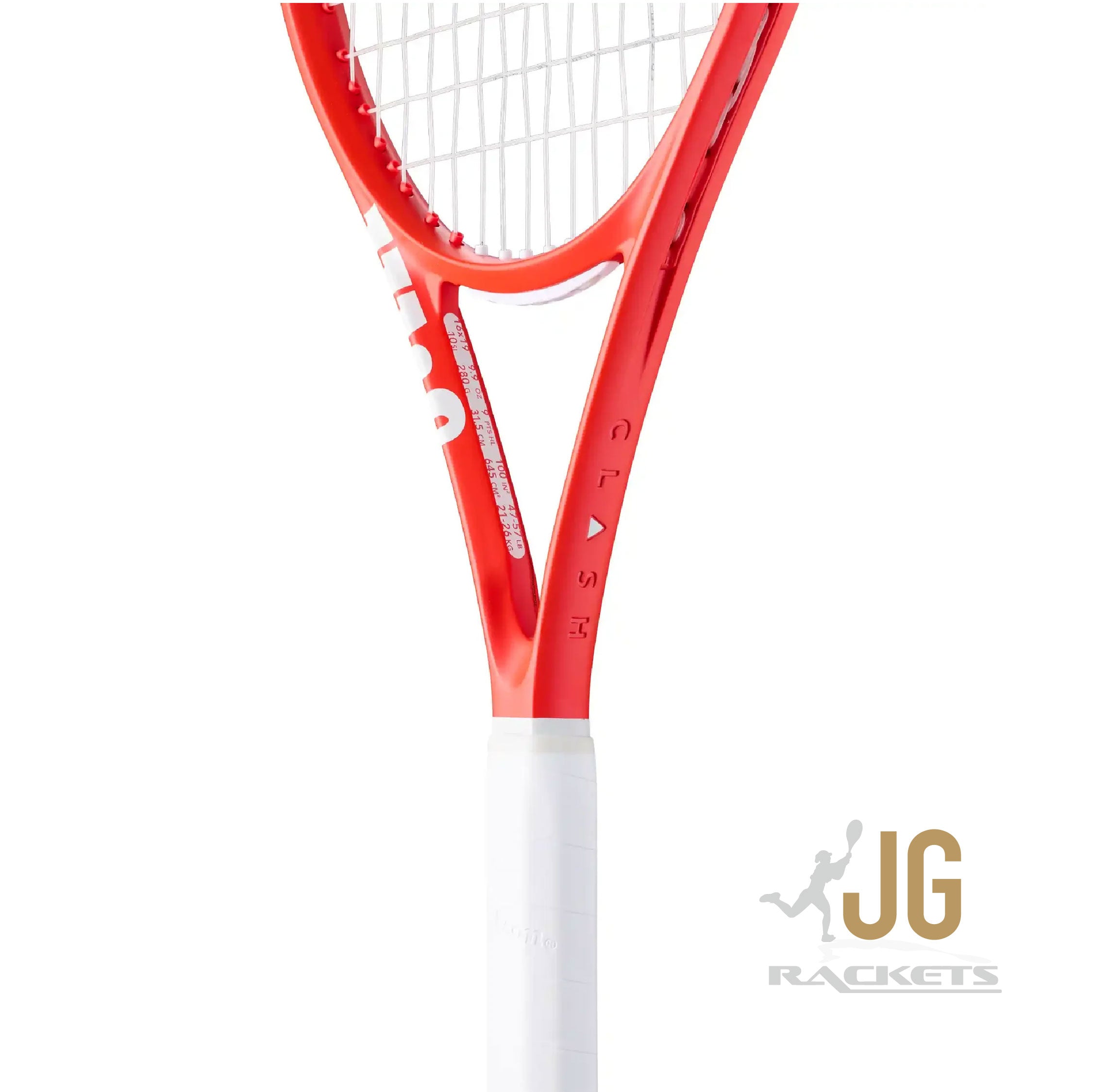 Double Reverse Racket Clash 100L v3 Reverse Tennis Racket – JG Rackets