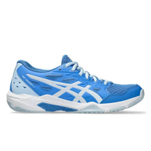  Asics Sky Elite FF Lo 2 Womens Indoor Shoe White/Blue Coast