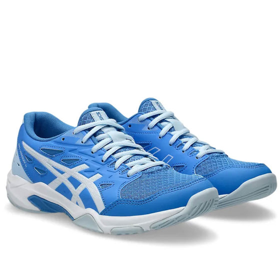 Asics Gel Rocket 11 Womens Indoor Shoe Blue Coast/White