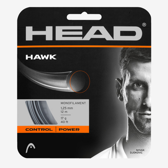 Head Hawk 17g String Grey