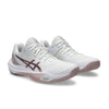Asics Sky Elite FF Lo 2 Womens Indoor Shoe White/Watershed Rose