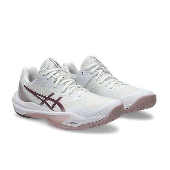 Asics Sky Elite FF Lo 2 Womens Indoor Shoe White/Watershed Rose