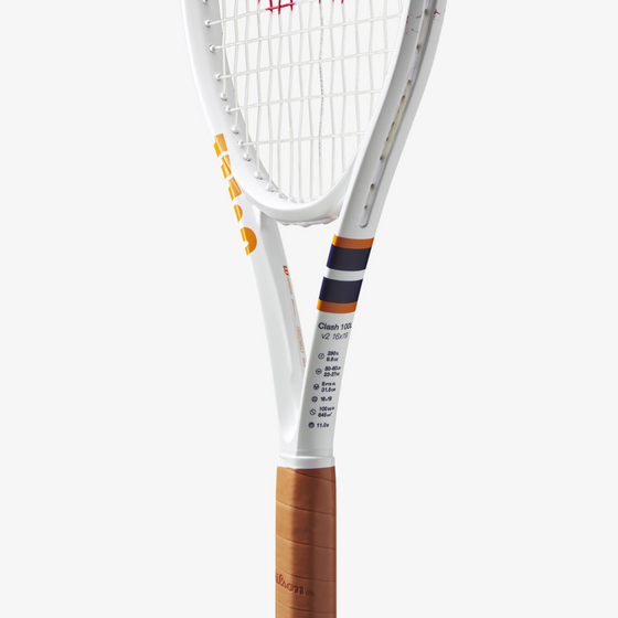 Wilson Clash 100L V2 Roland Garros 2023 Tennis Racket