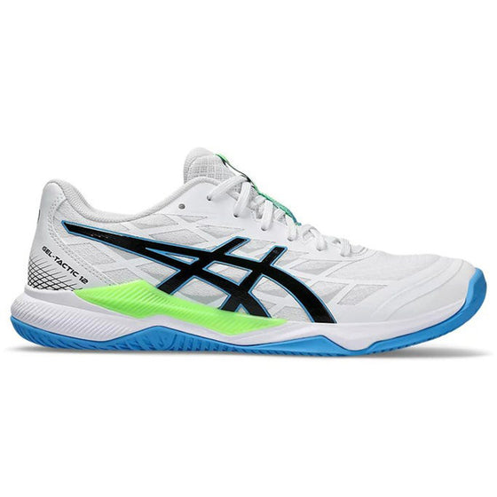 Asics Gel Tactic 12 Mens Squash Shoe White JG Rackets