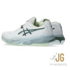 Asics Gel Resolution X Womens (Wide) Tennis Shoe White/Monument Blue