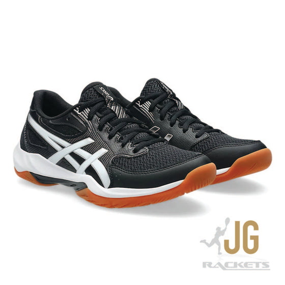 Asics Gel Rocket 12 Womens Squash Shoe Black/Gunmetal