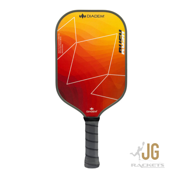 Diadem Rush Pickleball Paddle Sunset Orange