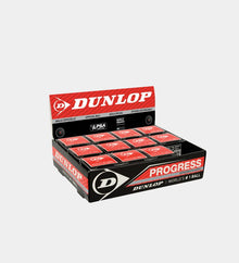  Dunlop Progress Squash Ball 12 Box