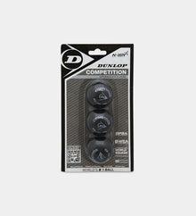  Dunlop Comp Squash Ball 3 Pack