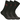 Wilson Mens Crew 3 Pack Sock Black