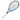 MX Spark Tour Blue Tennis Racket