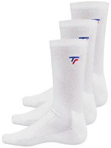  Tecnifibre Mens Socks White - 3pk