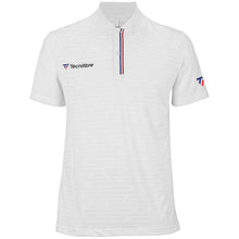  Tecnifibre Mens F3 Ventstripe White Polo