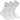 Wilson Mens Crew 3 Pack Sock White