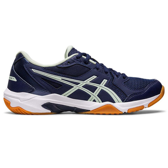 Asics Gel Rocket 10 Womens Squash Shoe Peacoat/Whisper Green
